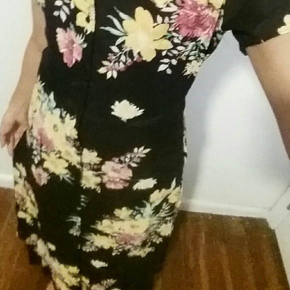 NWT Zara Floral Maxi Dress S - Picture 8 of 8